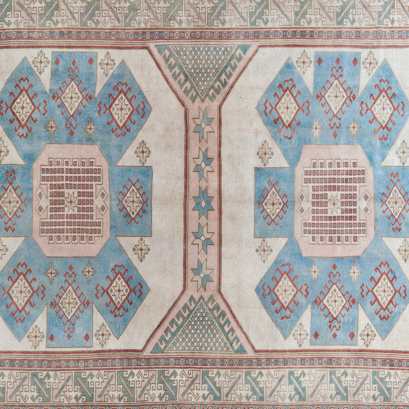 Z1073 Handwoven Vintage Rug 6 x 8’9