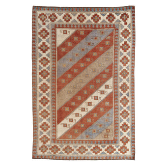 Z1077 Handwoven Vintage Rug 3’6 x 5’3
