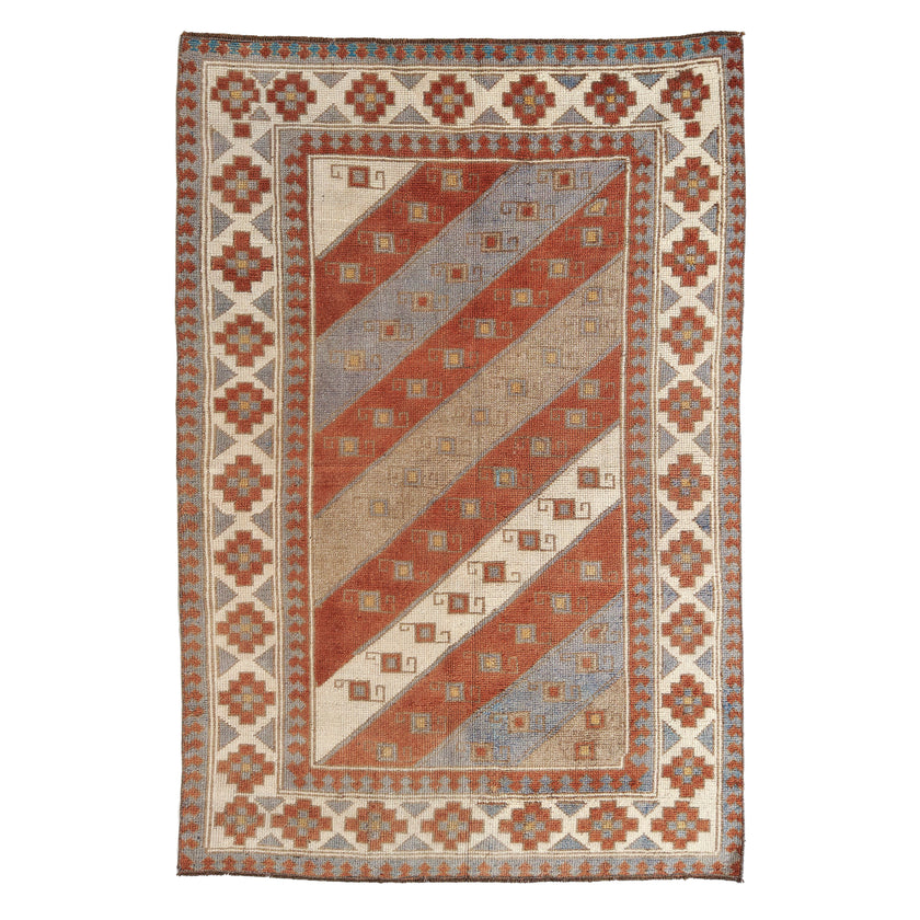 Z1077 Handwoven Vintage Rug 3’6 x 5’3