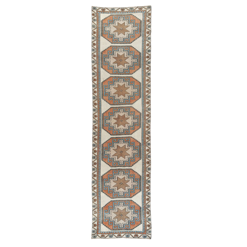 Z1084 Handwoven Vintage Rug 2’11 x11