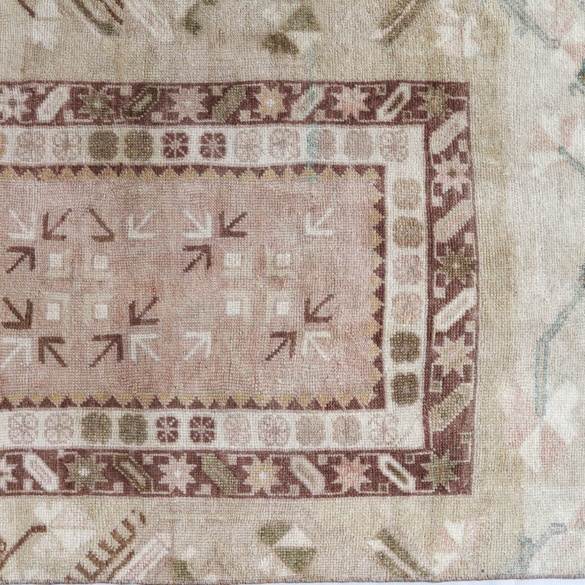 Z1086 Handwoven Vintage Rug 2’9 x 7’6
