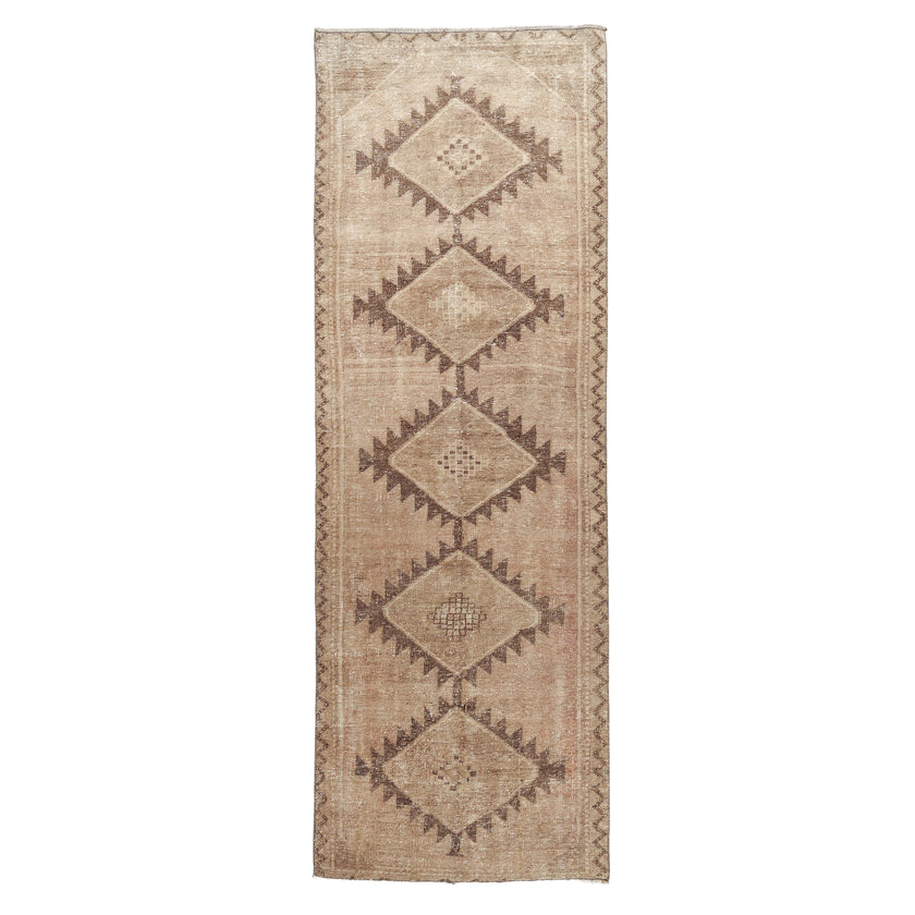 Z1090 Handwoven Vintage Rug 3’3 x 9’7