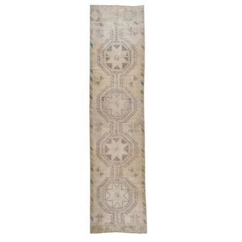 Z1099 Handwoven Vintage Rug 3’2 x 12’2
