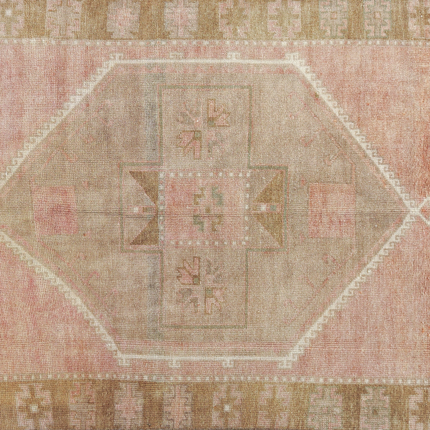 Z1100 Handwoven Vintage Rug 3’7 x 12’6