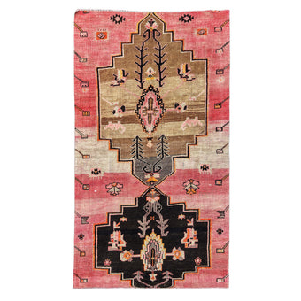 Z1103 Handwoven Vintage Rug 5'5 x 9'8