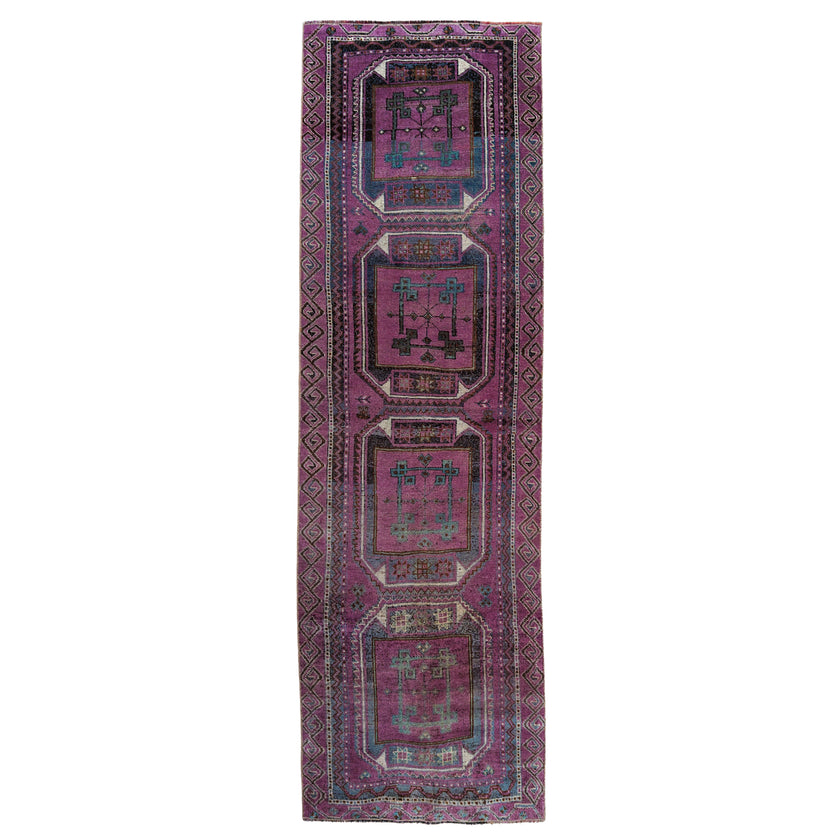 Z1111 Handwoven Vintage Rug 2’11 x 9’7