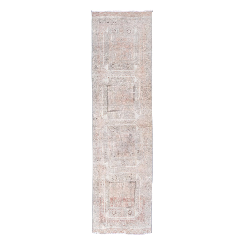 Z120 Handwoven Vintage Rug 2'8 x 10