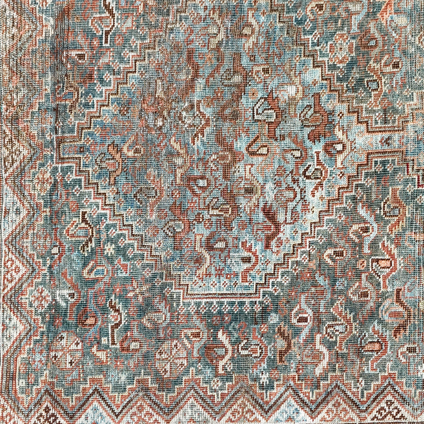 Z1210 Handwoven Vintage Rug 6 x 8’7