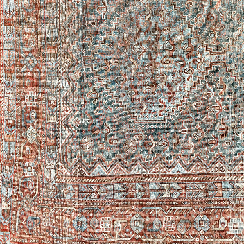 Z1210 Handwoven Vintage Rug 6 x 8’7