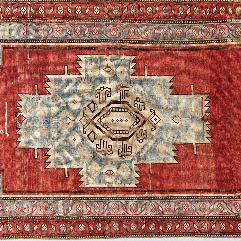 Z1211 Handwoven Vintage Rug 3 x 13’2