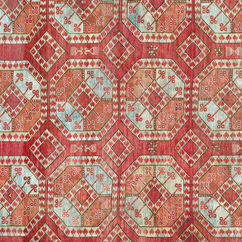 Z1212 Handwoven Vintage Rug 7 x 9’5