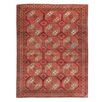 Z1212 Handwoven Vintage Rug 7 x 9’5