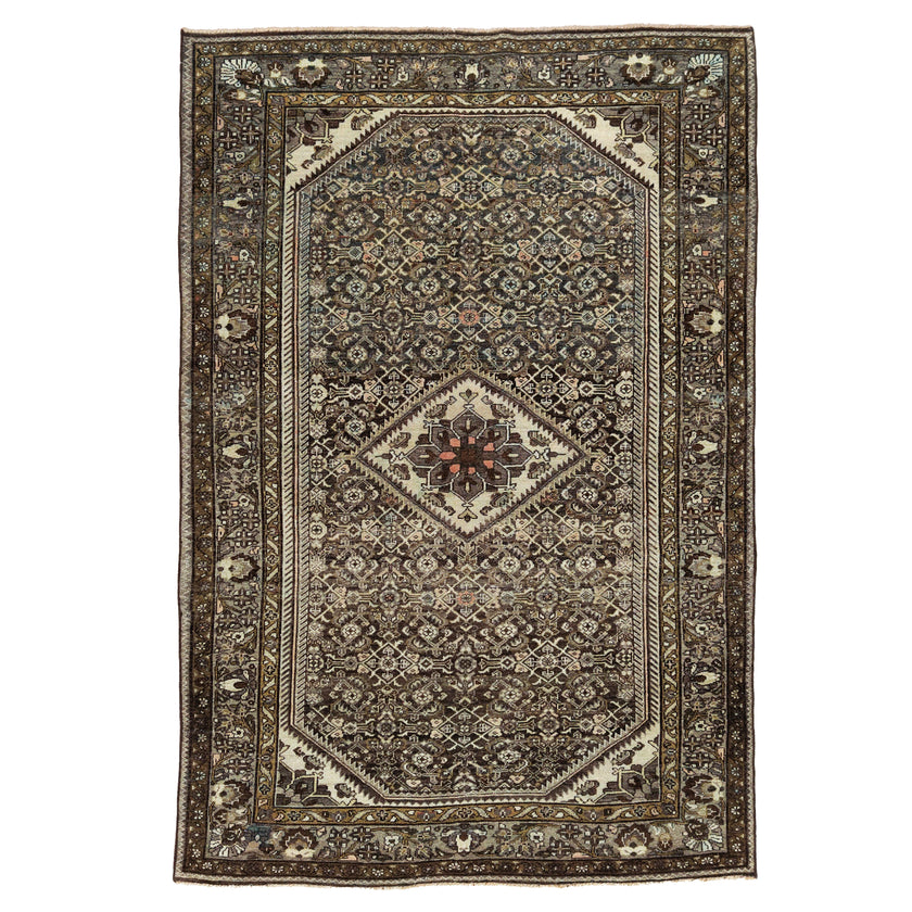 Z1213 Handwoven Vintage Rug 4’8 x 6’11