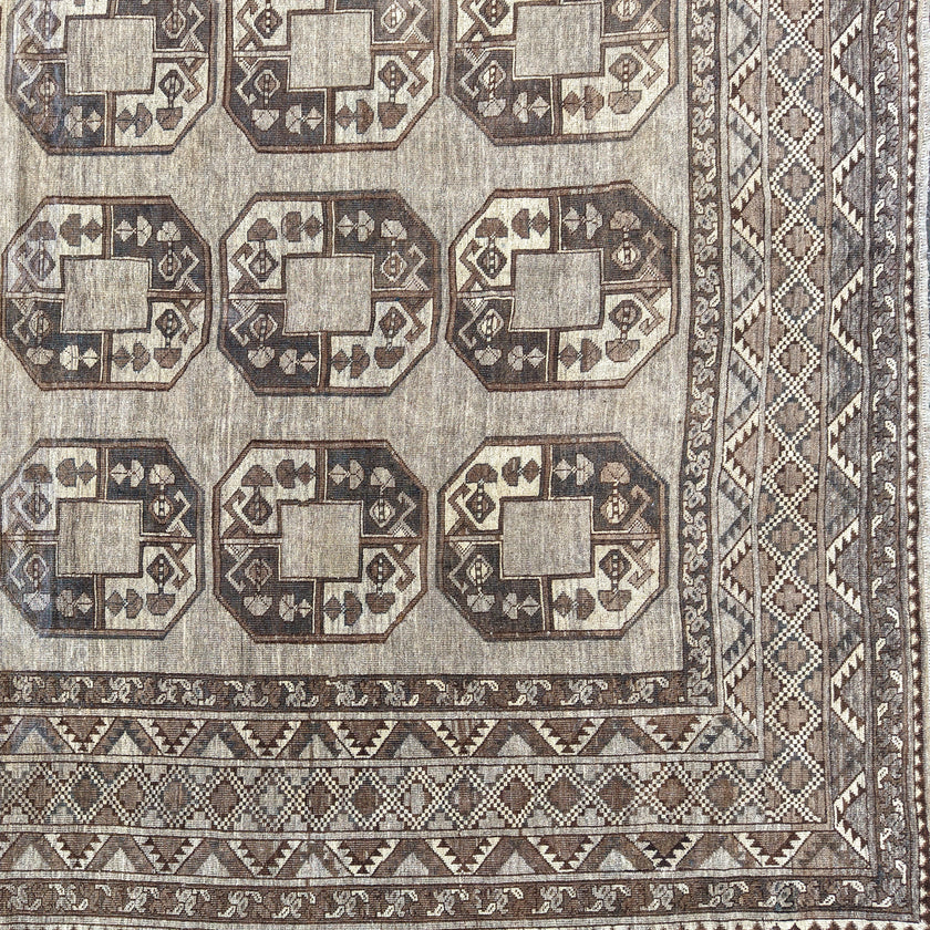 Z1218 Handwoven Vintage Rug 7'2 x 10’4