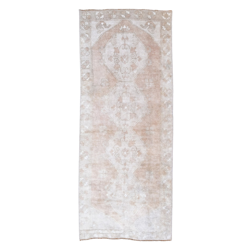 Z121 Handwoven Vintage Rug 4x 9’8