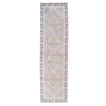 Z127 Handwoven Vintage Rug 2'10 x 9’9