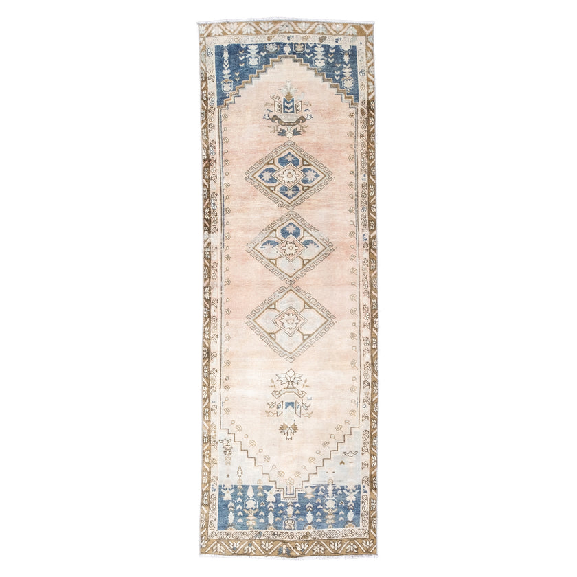 Z128 Handwoven Vintage Rug 2'10 x 8’10
