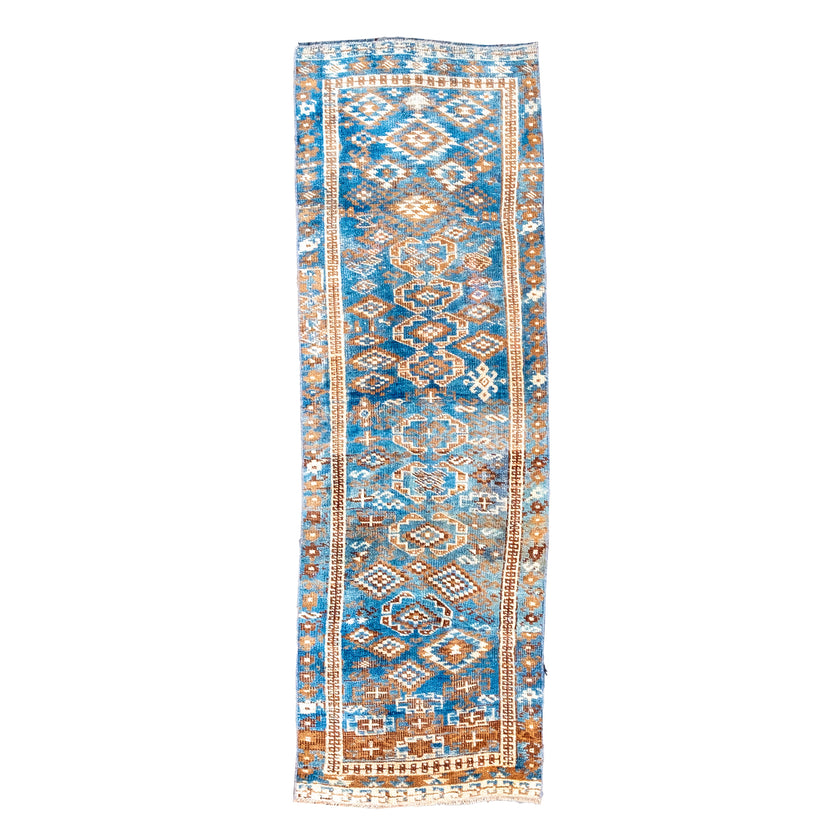 Z130 Handwoven Vintage Rug 2'3x6’8