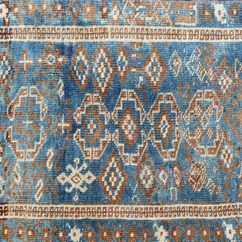 Z130 Handwoven Vintage Rug 2'3x6’8
