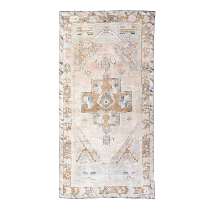 Z139 Handwoven Vintage Rug 3'2 x 6’1