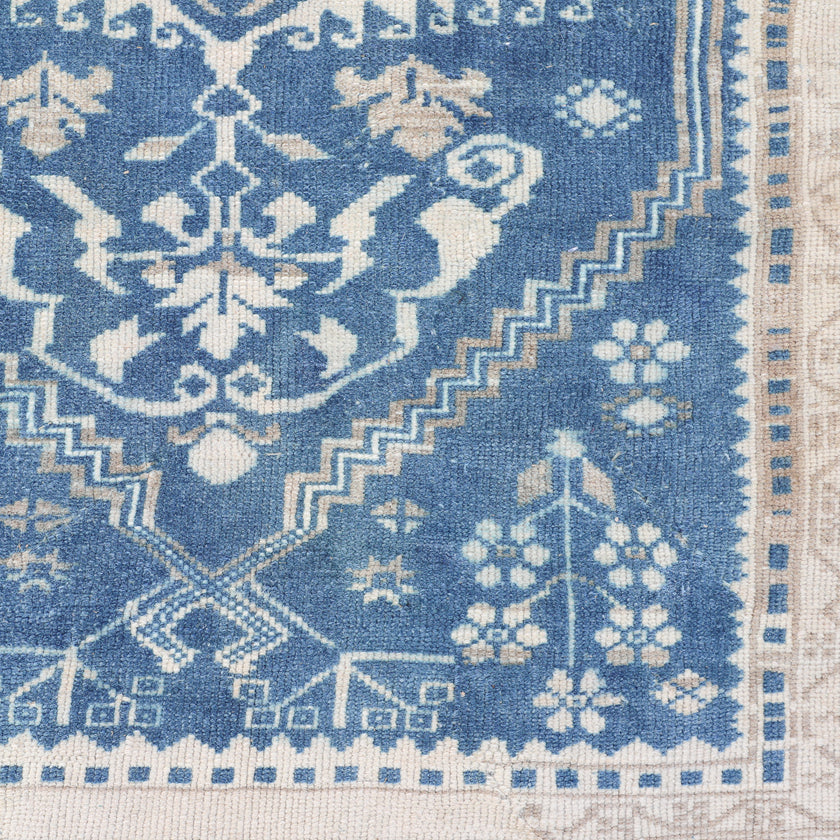 Z147 Handwoven Vintage Rug 3'6 x 6’9