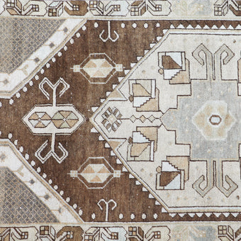 Z157 Handwoven Vintage Rug 3'2 x 6’11