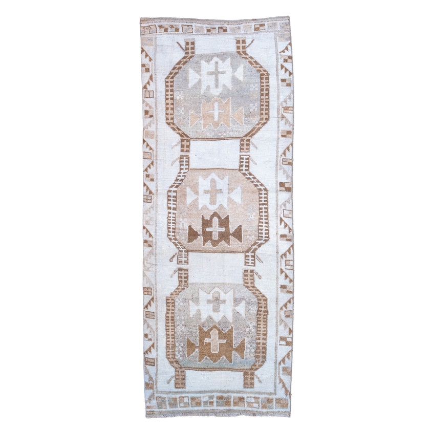 Z168 Handwoven Vintage Rug 3’9 x 10’3