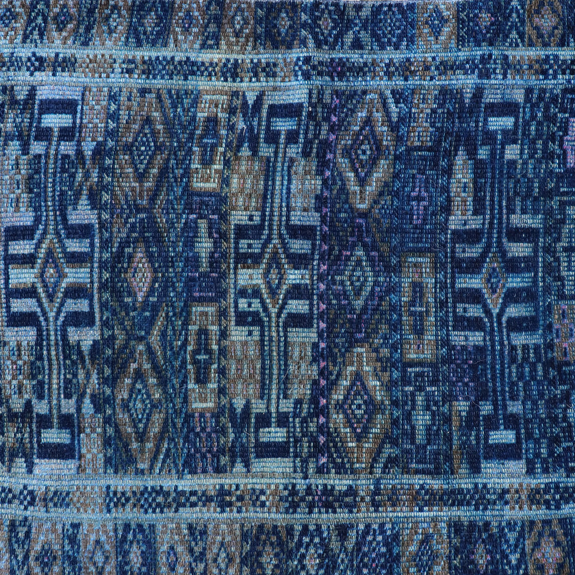 Z169 Handwoven Vintage Rug 2'10x8’10