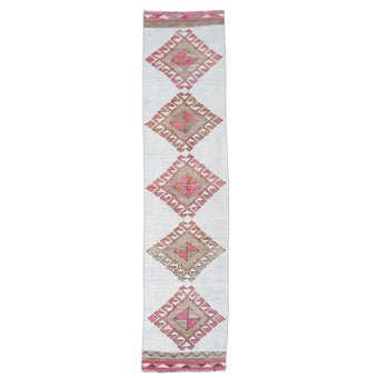 Z171 Handwoven Vintage Rug 2'9 x 11’8