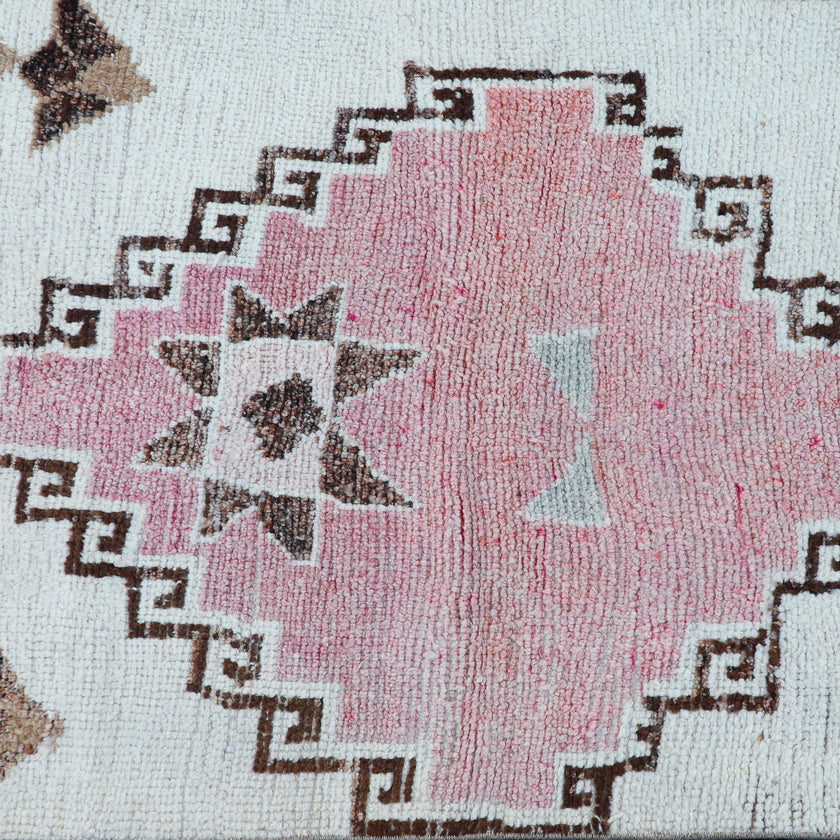 Z177 Handwoven Vintage Rug 2'11x11’6