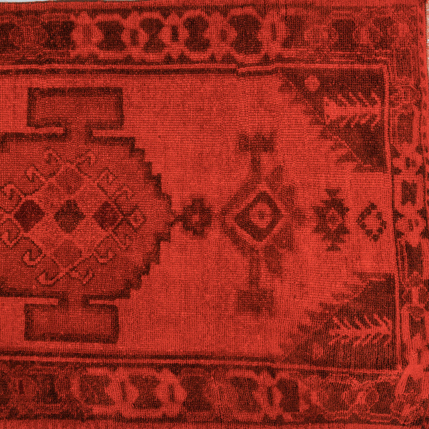 Z181 Handwoven Vintage Rug 4'2 x 11’7