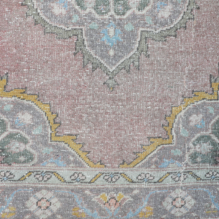 Z84 Handwoven Vintage Rug 3'2 x 12’11