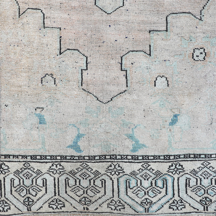 Z195 Handwoven Vintage Rug 2'10x10’3