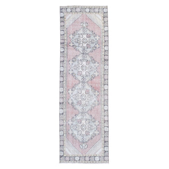 Z198 Handwoven Vintage Rug 2’10 x 9'1
