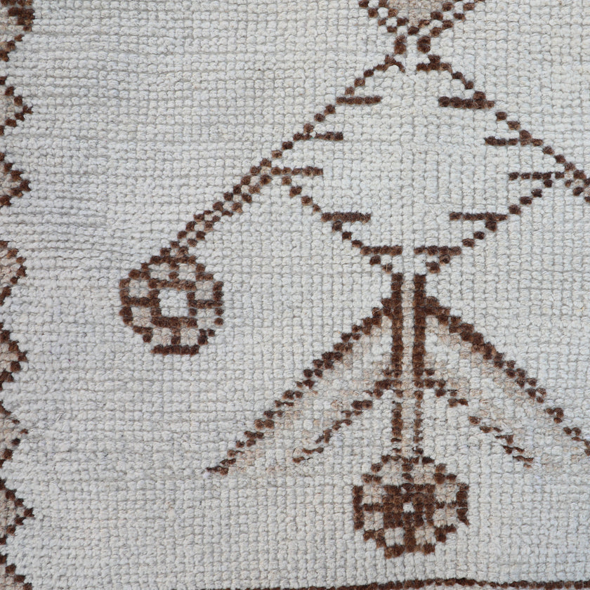 Z204 Handwoven Vintage Rug 2'11x10’10