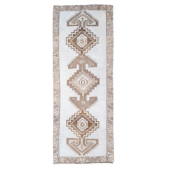 Z215 Handwoven Vintage Rug 4'2 x 11’2