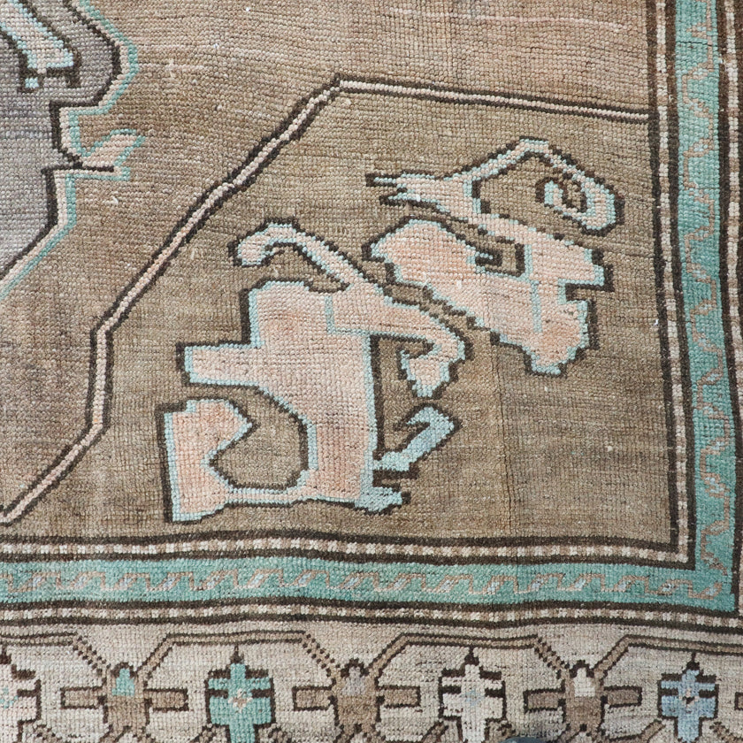 ON HOLD Z216 Handwoven Vintage Rug 7’4x11