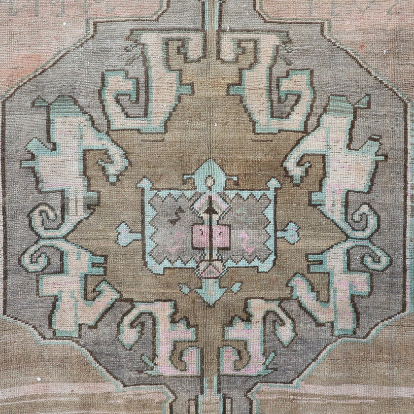 ON HOLD Z216 Handwoven Vintage Rug 7’4x11
