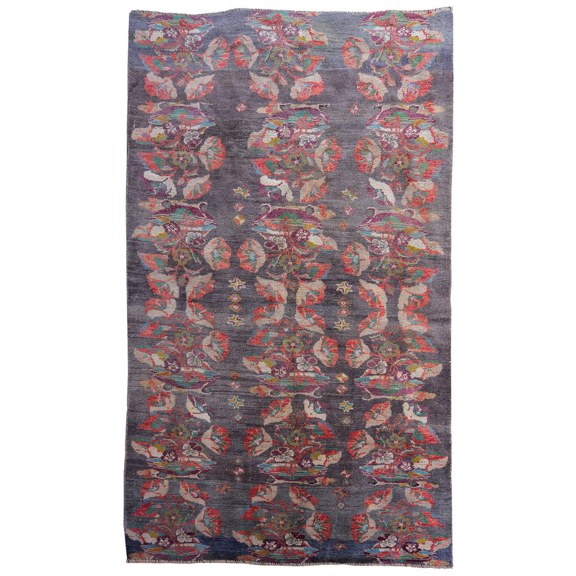 Z221 Handwoven Vintage Rug 4’5 x 8’4