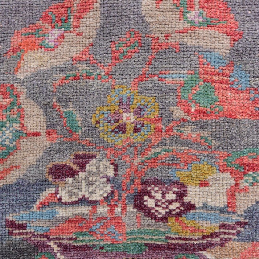 Z221 Handwoven Vintage Rug 4’5 x 8’4