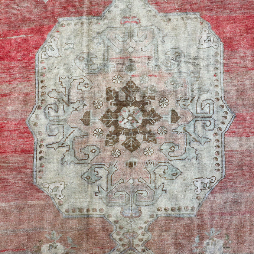 Z227 Handwoven Vintage Rug 4’8 x 9’7