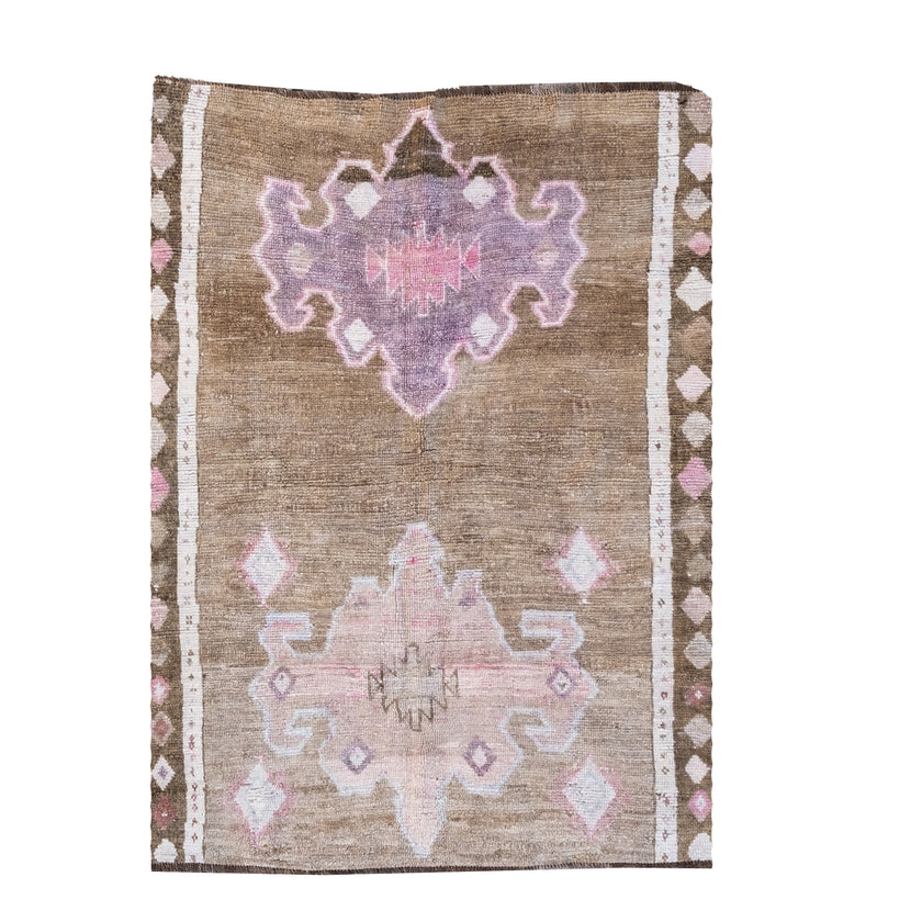 Z230 Handwoven Vintage Rug 4'5x5’9