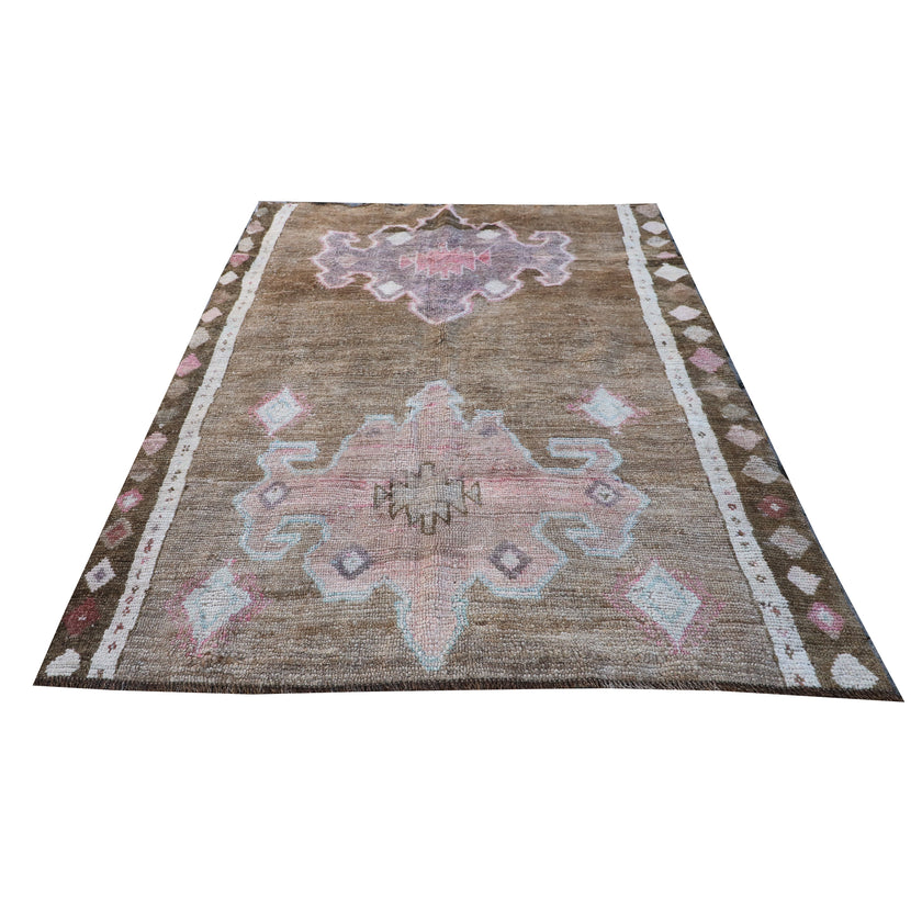 Z230 Handwoven Vintage Rug 4'5x5’9
