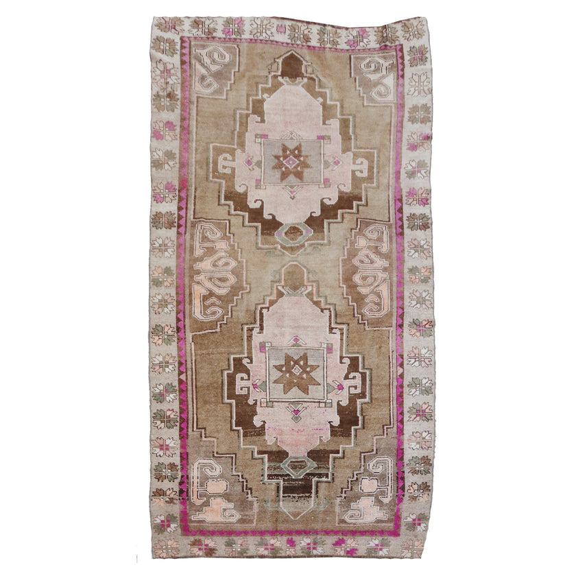 Z231 Handwoven Vintage Rug 5'10x11’11