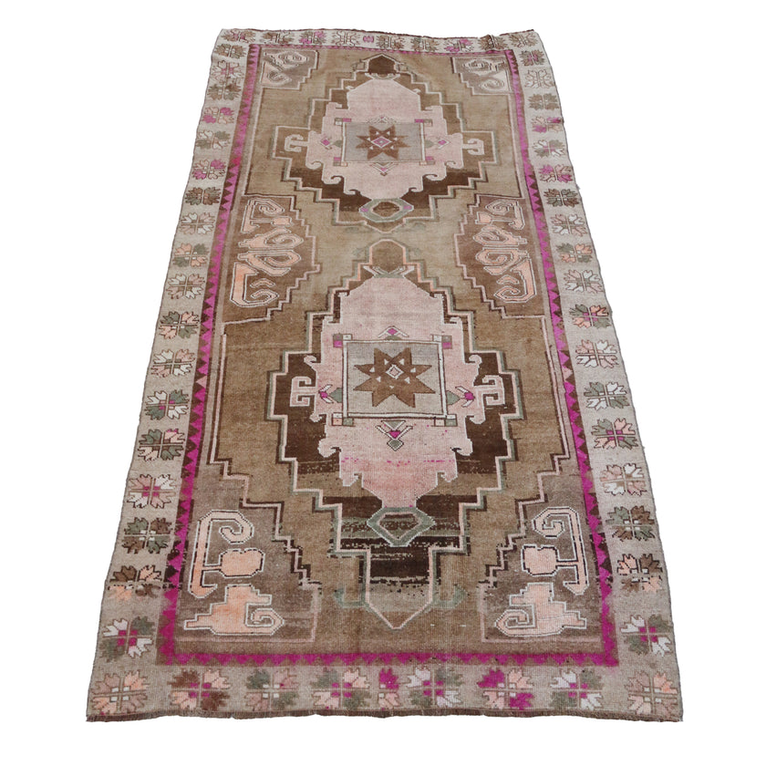 Z231 Handwoven Vintage Rug 5'10x11’11