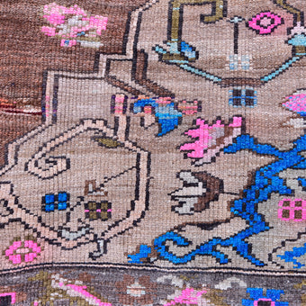 Z234 Handwoven Vintage Rug 4’4 x 8’10