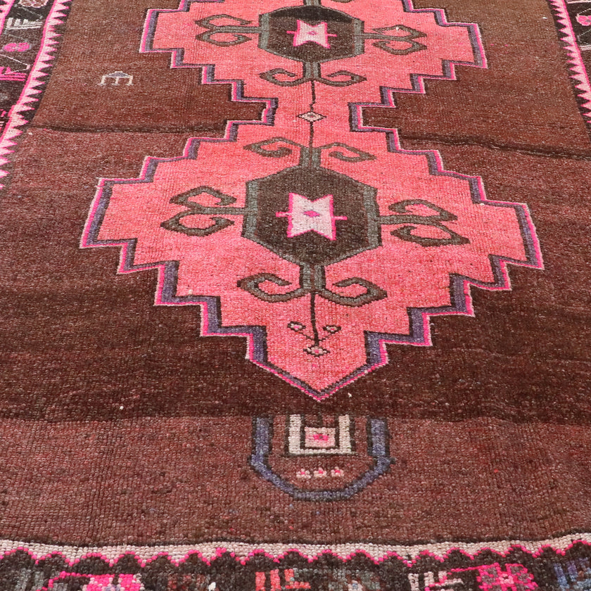 Z235 Handwoven Vintage Rug 4’11 x 12’11