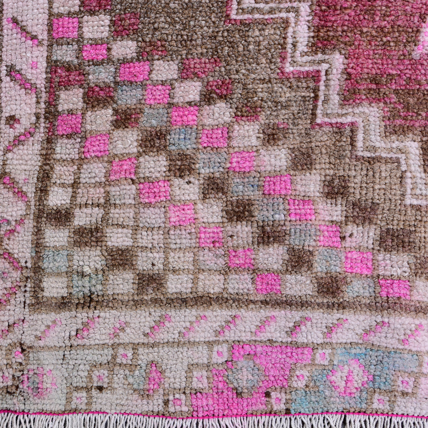 Z239 Handwoven Vintage Rug 4'5 x 10