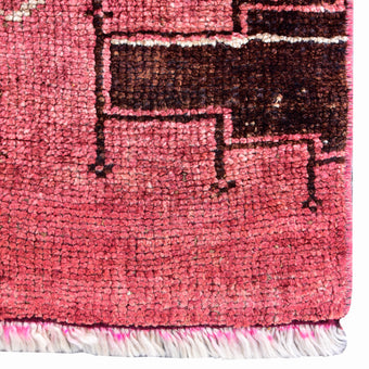 Z244 Handwoven Vintage Rug 3'5 x 11’3