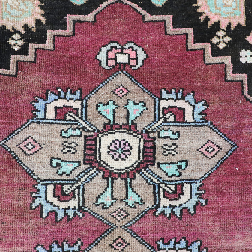 Z259 Handwoven Vintage Rug 2'10 x 10